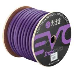 EVO-P2P 30m Roll 100% OFC 2AWG 33mm Purple Power Cable 2940 Strand